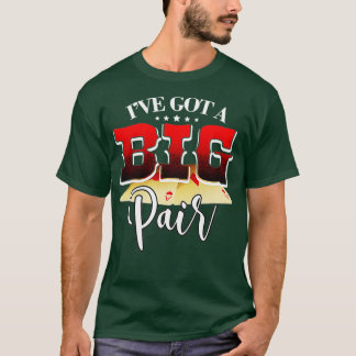 I've Got A Big Pair Poker Card Casino Gambler Play T-shirt