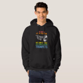 I've got a lot of problems but none trumpets trump hoodie (Voorkant volledig)