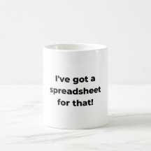 I've got a spreadsheet for that!