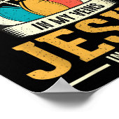 I've Got Bowling In My Veins Jesus In My Heart  Poster (Hoek)