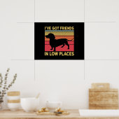Ive got friends in low places poster (Keuken)