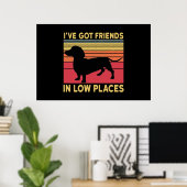 Ive got friends in low places poster (Thuiskantoor)