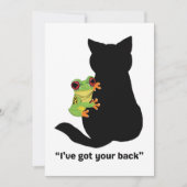 I've got your back bedankkaart (Voorkant)