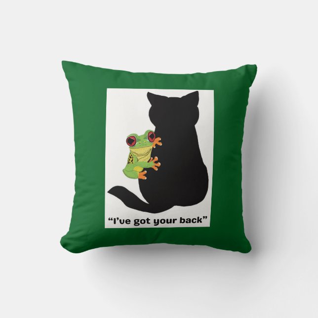 I've got your back kussen (Voorkant)