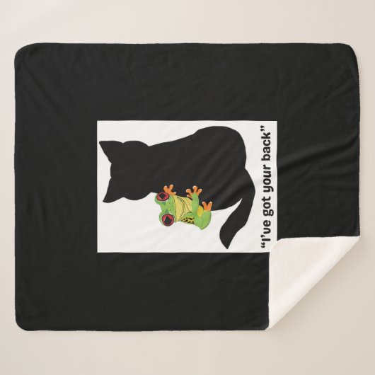I've got your back sherpa deken (Voorkant (horizontaal))