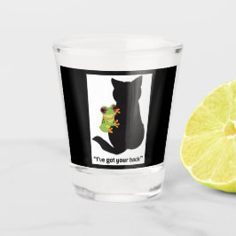 I've got your back shot glas