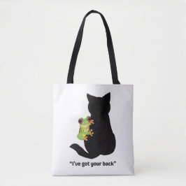I've got your back tote bag
