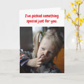 I've picked something special just for you. kaart (Gele Bloem)