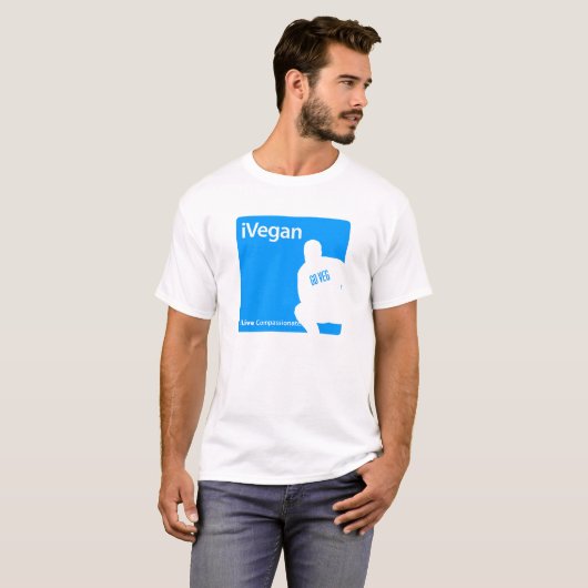 iVegan T-shirt (Voorkant volledig)