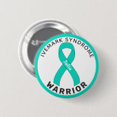 Ivemark Syndroom Warrior Lintje Witte Knoop Ronde Button 5,7 Cm (Voorkant /achterkant)