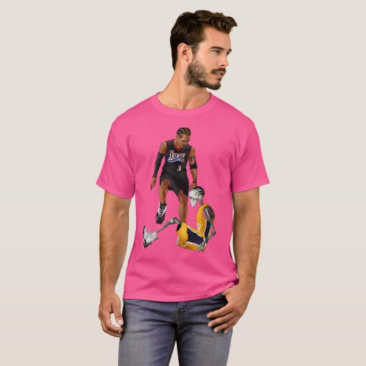Iverson - Crossover - Ty Lue - Skelet - Enkel Bar T-shirt (Voorkant volledig)