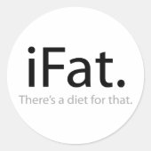 iVet Ronde Sticker (Voorkant)