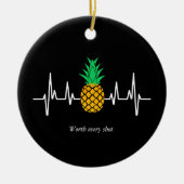 IVF Baby ananas elke foto waard Keramisch Ornament (Voorkant)
