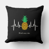 IVF-baby Ananas elke shot waard foto Kussen (Voorkant)