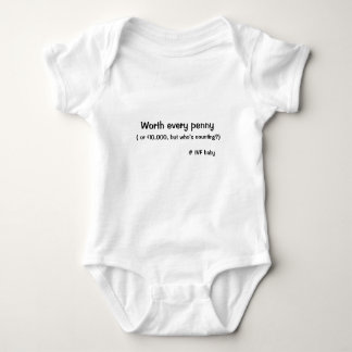 IVF Baby in-vitro humoristische Baby bodysuit