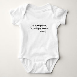 IVF Baby in-vitro humoristische Baby bodysuit