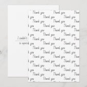 IVF Doctor Bedankt Kaart Waardeer IVF baby (Voorkant / Achterkant)