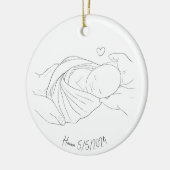 IVF Doctor's Miracle Work Gift Boho Ornament (Links)