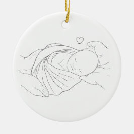 IVF Doctor's Miracle Work Gift Ornament Blauw