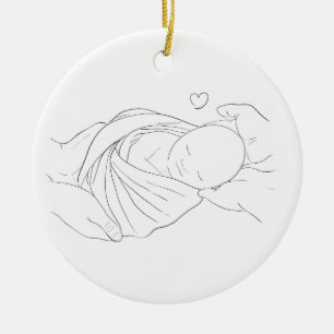 IVF Doctor's Miracle Work Gift Ornament Blauw