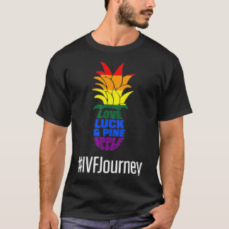 IVF Gift Warrior Dad mam Pineapple Transfer Day in T-shirt