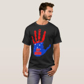 IVF Gift Warrior Hand Mam Transfer Day Onvruchtbaa T-shirt (Voorkant volledig)