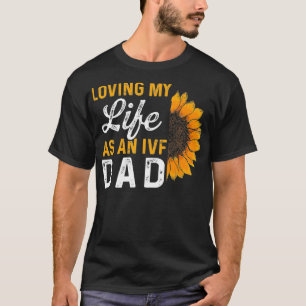 IVF Gift Warrior Papa Transfer Dag Onvruchtbaarhei T-shirt