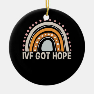 Ivf kreeg Hope Ivf Warrior Ivf Baby kondiging Boh Keramisch Ornament