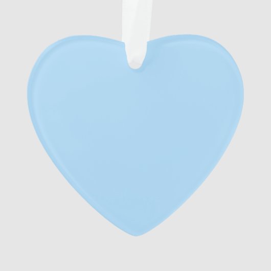 IVF Miracle Baby Simple Boy Blue Ornament (achterkant)
