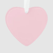 IVF Miracle Baby Simple Girl Roze Ornament (achterkant)