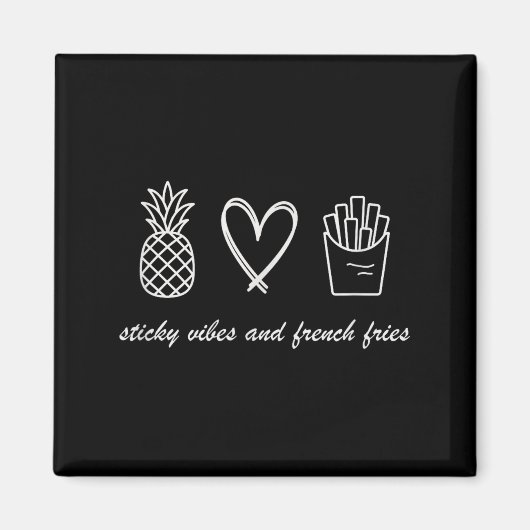 Ivf Mom Pregnancy Transfer Day Sticky Vibes &amp;  Magneet (Voorkant)