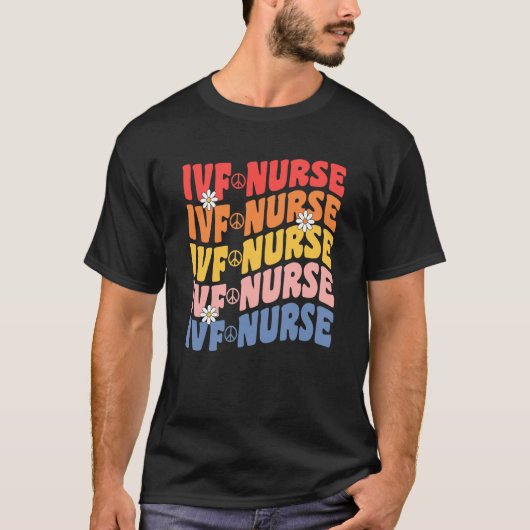 IVF Nurse In Vitro Fertilization IVF Nursing Groov T-shirt (Voorkant)