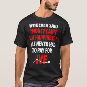 IVF Onvruchtbaarheid van dag- of overboekingsdag T-shirt
