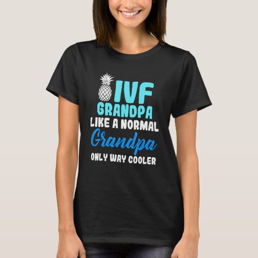 Ivf-overlevende krijger Transferdag Onvruchtbaarhe T-shirt (Voorkant)