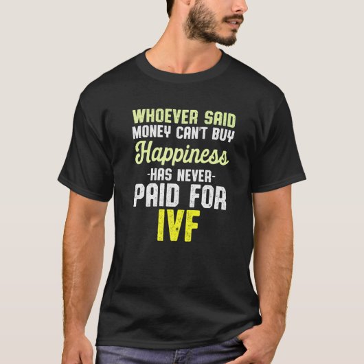 Ivf-overlevende krijger Transferdag Onvruchtbaarhe T-shirt (Voorkant)