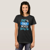 Ivf-overlevende krijger vader transferdag onvrucht t-shirt (Voorkant volledig)