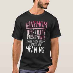 IVF Overlevende Strijder Overdrachtdag Onvruchtbaa T-shirt