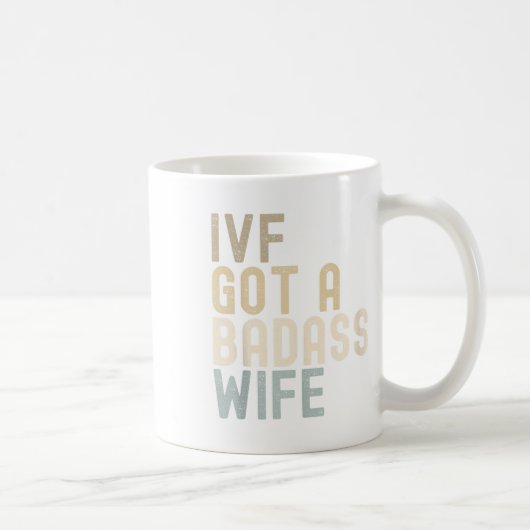 IVF pap, IVF heeft een slechte vrouw Koffiemok (Rechts)