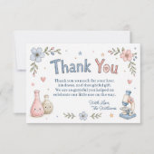 IVF Science Baby Shower Bedankkaart (Voorkant)