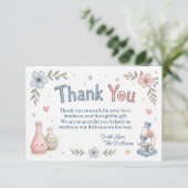 IVF Science Baby Shower Bedankkaart (Staand voorkant)