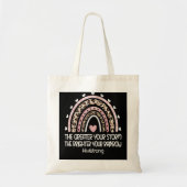 IVF Sterke Rainbow IVF Overdrachtsdag Retrievale D Tote Bag (Voorkant)