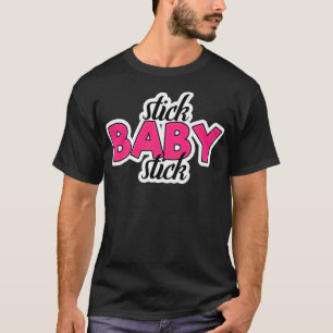 IVF Stick Baby Infertiliteit Gift Embryo Mam Heart T-shirt