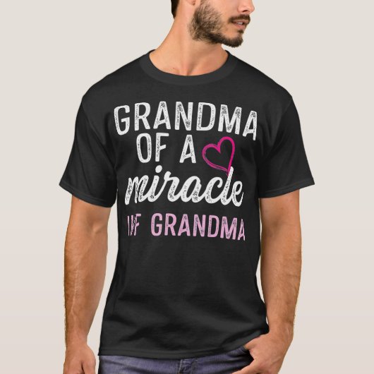 IVF Survivor Warrior Grandma Transfer Day Infertil T-shirt (Voorkant)