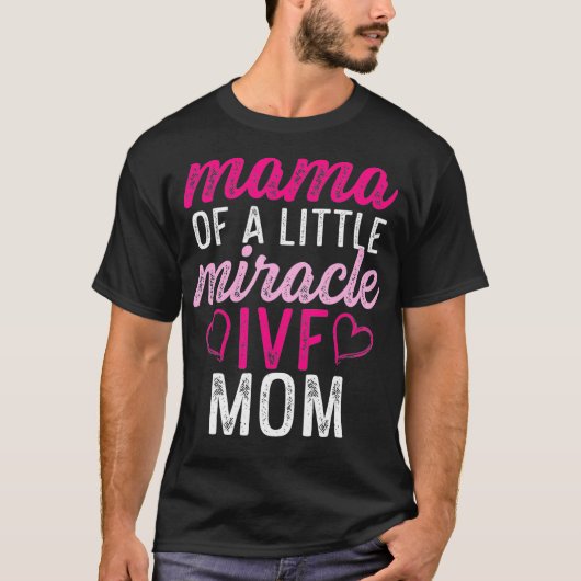 IVF Survivor Warrior Moeder Transfer Dag Onvruchtb T-shirt (Voorkant)