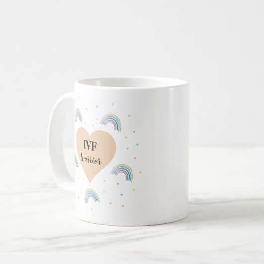 IVF Warrior Coffee Mok Gift (Voorkant links)