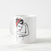 IVF Warrior Rosie de Riveter Mok (Voorkant links)
