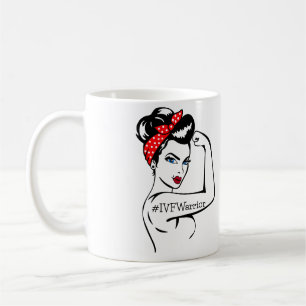 IVF Warrior Rosie de Riveter Mok