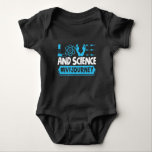 IVF Warrior Science Transfer Day Infertiliteit Romper<br><div class="desc">Dit IVF Warrior Design is het perfecte cadeau voor de onvruchtbaarheid van de dag van overdracht met de quote Love Science.</div>