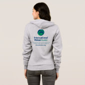 IVH Logo Hoodie met rits (Achterkant volledig)