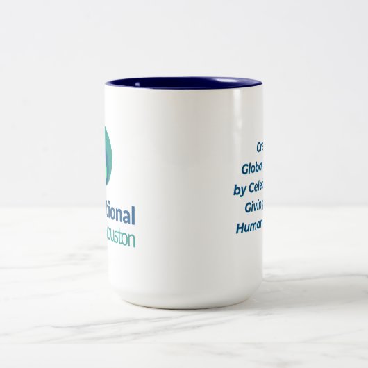 IVH Logo Mok - Two Tone - Navy (Center)